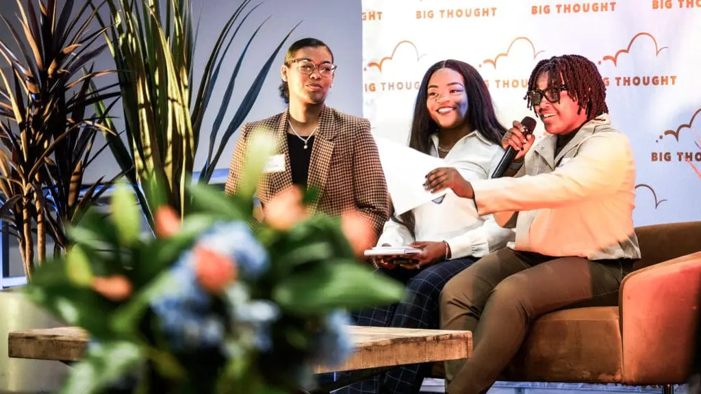 Youth Panelists talk about Workforce & Empowerment—Authentic Leadership, & Systems Change at the Opportunity Exchange Summit.